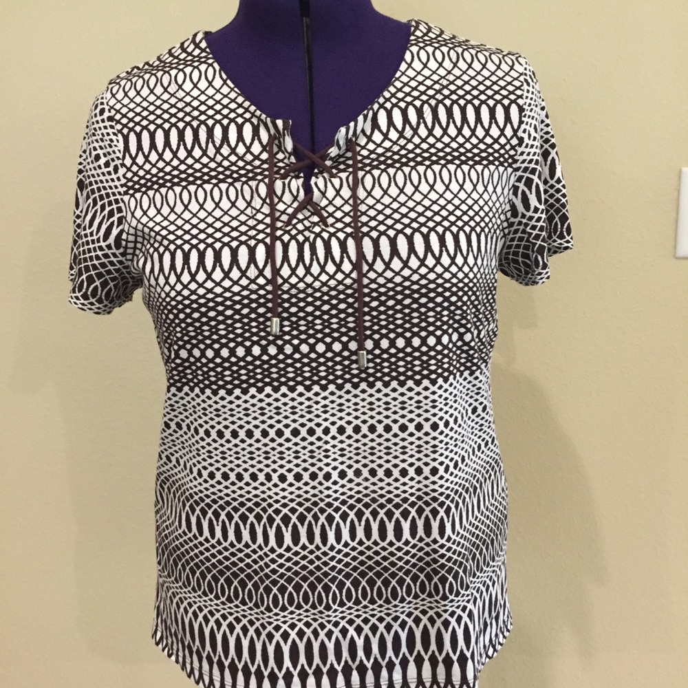 Chico’s Tie Front Tee
